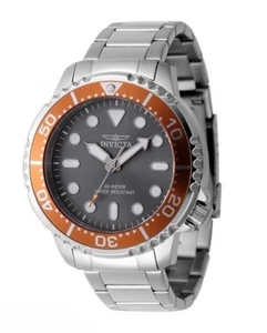 Orologio Uomo Invicta Pro Diver Quarzo 48mm Cinturino Tono Argento Modello 47221 - Foto 1 di 3