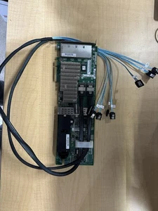 HP 488948-001 4K01185 Smart Array Raid Controller With Cable - Picture 1 of 5