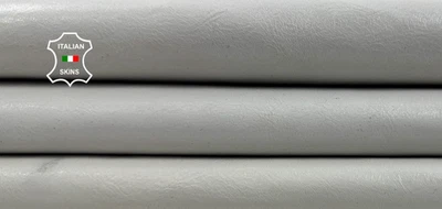 OFF WHITE ROUGH Italian Goatskin Goat Leather hides skins 5sqf 0.8mm #C6117 - Image 1 of 4