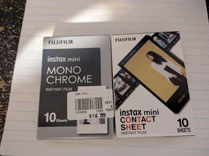 instax mini film Mono Chrome/ Contact Sheet - Imagen 1 de 3