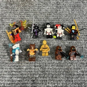 Lego Chima Star Wars Ninjago Minifig Lot Of 10 FREE SHIPPING  - Picture 1 of 7