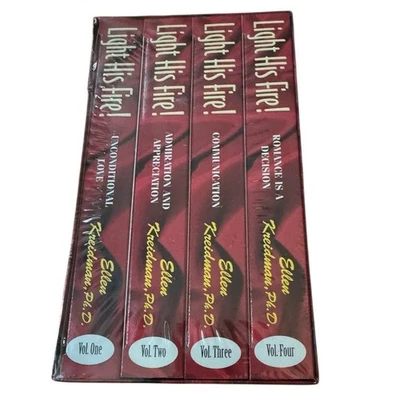 Light His Fire VHS Tapes Ellen Kreidman, Ph.D Love Communication New Sealed - Image 1 of 4