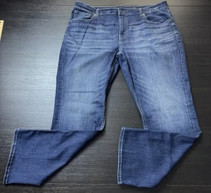 BKE Jeans Herren 40x32 Blau Tyler Straight Leg Buckle Mid Wash Denim Hose - Bild 1 von 4