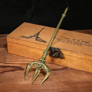 Copper Knife Statue Ornaments Miniatures Animal Figurines Decoration Collection - Picture 1 of 6