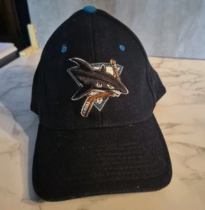 San Jose Sharks NHL Schwarz M/L - Bild 1 von 4