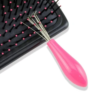 Barber Salon Comb Cleaner Comb Hair Brush Comb Cleanup Hook Cleaning Tool - Picture 1 of 12