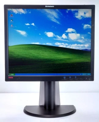 Lenovo L192p 19 Zoll PVA TFT 5:4 Retro PC Monitor DVI VGA 1280x1024 Win. 98/XP/7 - Bild 1 von 4