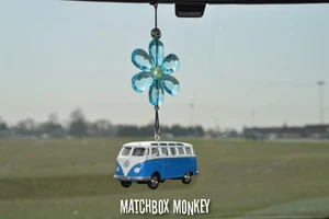 Volkswagen Split Window Samba Bus Van Camper Kombi VW T2 Mirror Hanger Ornament - Picture 1 of 11
