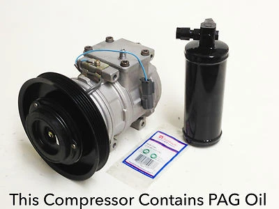 Honda Accord DX 1990-1993, LX, EX REMAN. KIT COMPRESOR DE AIRE ACONDICIONADO DENSO OEM CON GARANTÍA. Foto 1 de 4