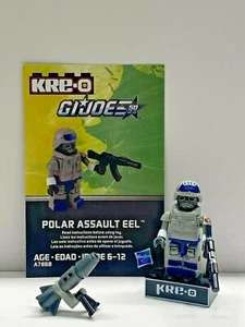 HASBRO - KRE-O - G.I. JOE - POLAR ASSAULT EEL - KREON FIGURE - COMPLETE!! - #F - Picture 1 of 2