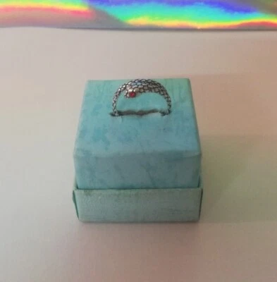 Nuevo Anillo Ojo Serpiente Cristal, Talla K Unisex  Foto 1 de 4