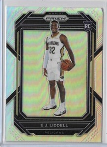 2022-23 Panini Prizm E.J. Liddell Silver Prizm Rookie Card #251 Pelicans RC