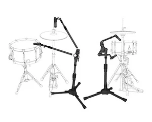 Triad Orbit Snare Drum Mikrofonständer System | Pro Audio LA - Bild 1 von 2