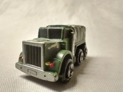 Vintage Galoob Micro Machine Military Cargo Truck Jungle Green Camouflage - Image 1 of 4