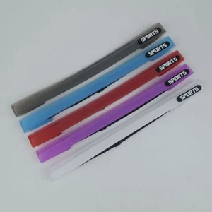 Elastic Sports Headband Non-Slip Silicone Headband Replacement Sweatband - Picture 1 of 11