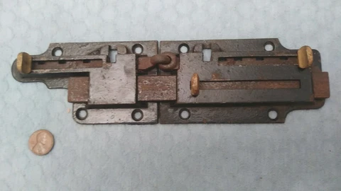 Shutter Bolts Sliding Latch Exterior NOS Cover