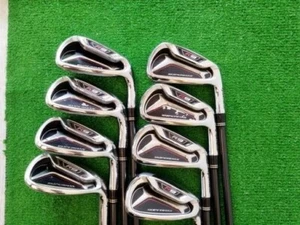 Taylormade R9 Super Max Iron Set Golf Club 5-P,A,S 8pcs Motore 55/R #AP04893 - Picture 1 of 5