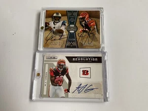 AJ Green and Cam Newton rookie autos - Picture 1 of 2