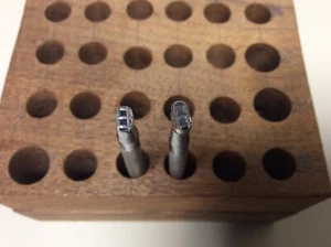 Vintage Craftool Co USA Mattierung M880 Lederstempel - Bild 1 von 4