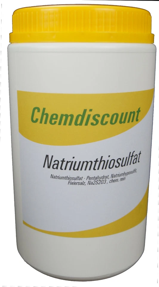 1kg Natriumthiosulfat, chemisch rein, versandkostenfrei! - Bild 1 von 2