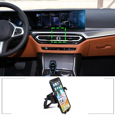 Central Control Cell Mobile Phone Holder For BMW 3 Series/i3i4 2022+ - image 1 of 4