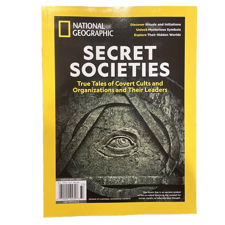 National Geographic Magazine Secret Societies 2023 Covert Cults - Image 1 of 1