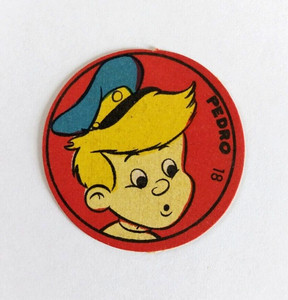 1962 Figuritas Starosta Argentina Vtg Disney Card Peter & the Wolf Rare Original