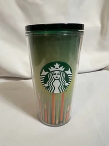 Starbucks Birthday 16oz It’s Your Day Cold Brew Tumbler GRÜN & ORANGE Kaffee - Bild 1 von 7
