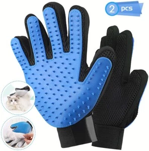 Heglow [Upgrade Version] Pet Grooming Glove - Gentle Deshedding Brush Glove  - Picture 1 of 6
