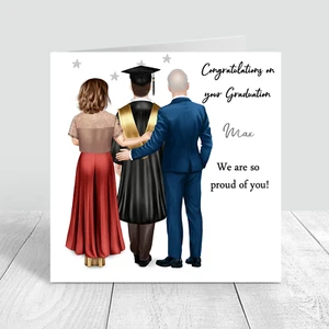 Son Graduation Card Personalised & Handmade We are so proud of you Handmade Grad - Picture 1 of 9