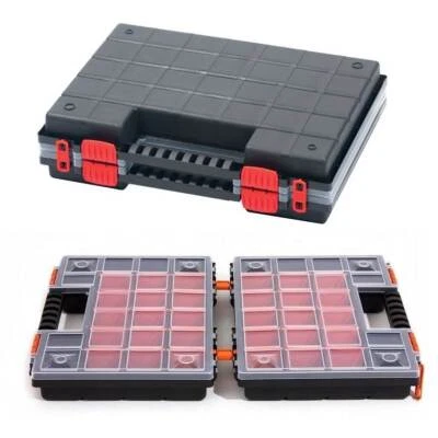 Sortimentskasten Werkzeugkiste Organizer DUO Sortierbox Kleinteilemagazin  - Bild 1 von 3