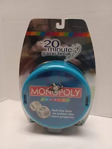 Monopoly Express Parker Brothers Travel Game Take A 20 Minute Game Break - Picture 1 of 3