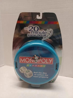 Monopoly Express Parker Brothers Travel Game Take A 20 Minute Game Break - Image 1 of 3