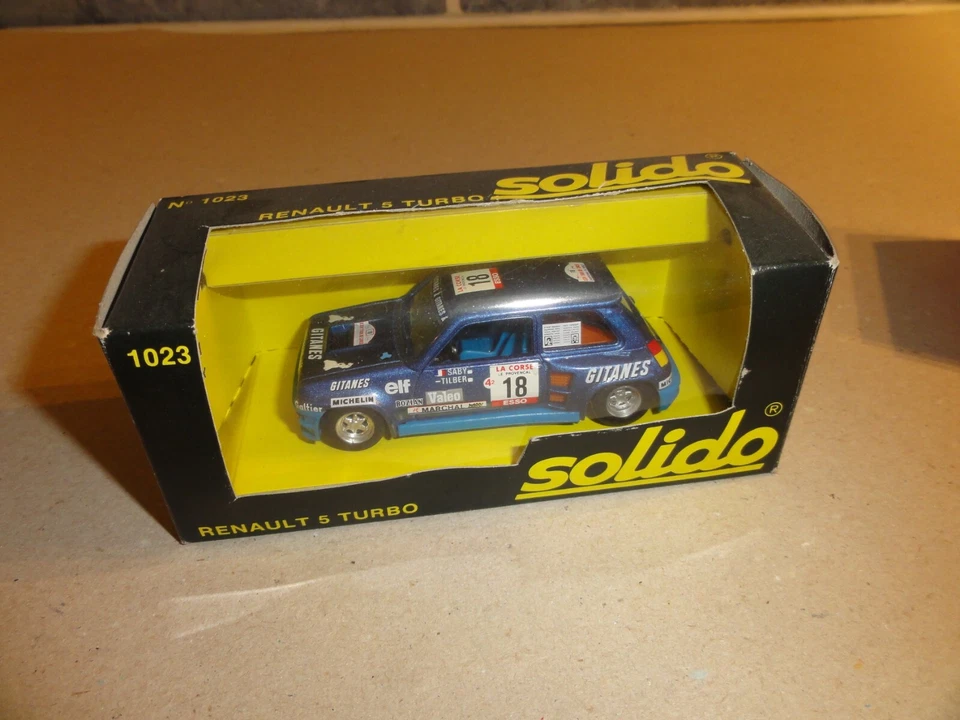 solido 1023 : Renault 5 Turbo GITANES - Photo 1/1