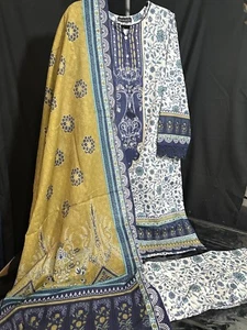 Sadabahar Brand Beautiful Printed Lawn Summer Collection’ 24 -2 Medium- $39 - Picture 1 of 10