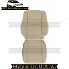 2008-2012 For Honda Accord Driver Top & Bottom Leather Seat Covers Tan