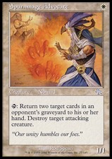 Magic the Gathering MTG Spurnmage Advocate (27) Judgment   NM