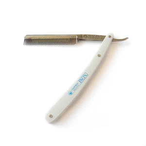Rasoio a mano libera per capelli con vera lama dentata - Foto 1 di 2