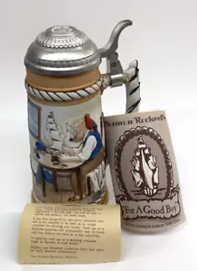 Norman Rockwell's "For A Good Boy" Collector's Stein 1981 Limited Edition 9420 - Picture 1 of 17