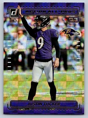 2022 Donruss #AP-20 Justin Tucker Action All-Pros - Image 1 of 2