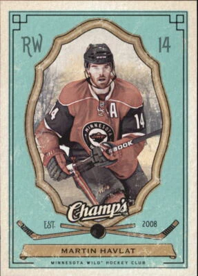 2009-10 Upper Deck Champ's Green #53 Martin Havlat - NM-MT - Image 1 of 2