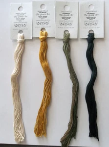 FOUR - The Gentle Art Perle Cotton Size 5 Floss - 10 Yard Skeins - Picture 1 of 4