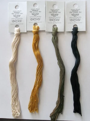 FOUR - The Gentle Art Perle Cotton Size 5 Floss - 10 Yard Skeins - Image 1 of 4