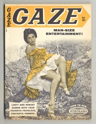 Gaze 1965 Peggy Connelly Carol Hill Cherry Knight Pinup Magazine Humorama M32149 - Image 1 of 2