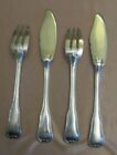 Series 2 Knives 2 Forks To Fish Metal Silver Ravinet D'Enfert Dauphin