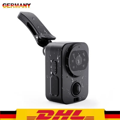 Mini Körperkamera 1080P HD Body Cam Video avi Camcorder 1080P Kamera wasserdicht - Bild 1 von 4