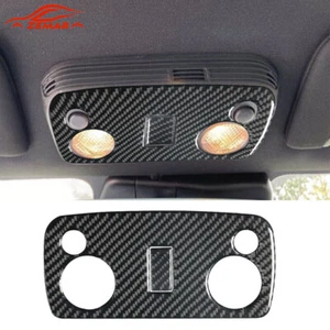 Carbon Fiber Reading Light Panel Interior Sticker Trim For Ford Mustang 2005-09 - Imagen 1 de 9