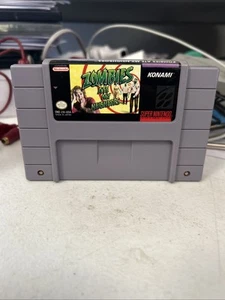 Zombies Ate My Neighbors SNES 1993 Super Nintendo Cart Only Clean Tested - Picture 1 of 3
