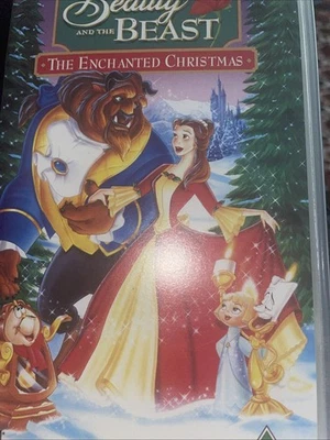 Beauty and the Beast: An Enchanted Christmas (VHS, 1997) - Image 1 of 3