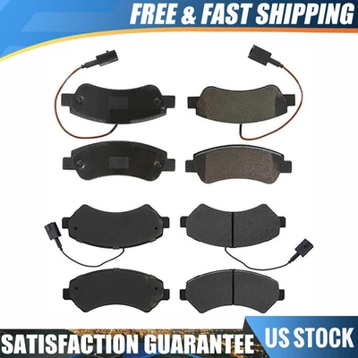 Juego de pastillas de freno delanteras traseras Centric para Ram ProMaster 1500 14-2016 2017 2018 2019 Foto 1 de 4